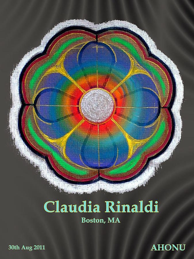 Claudia Rinaldi Painting by AHONU Aingeal Rose