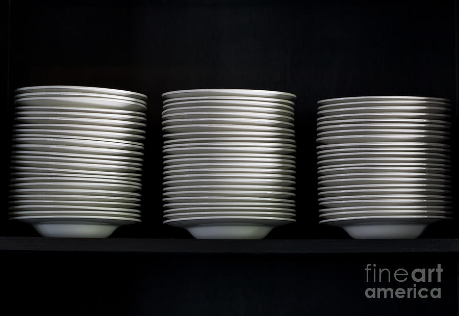 Cup Photograph - Clean White No.2 by Chavalit Kamolthamanon