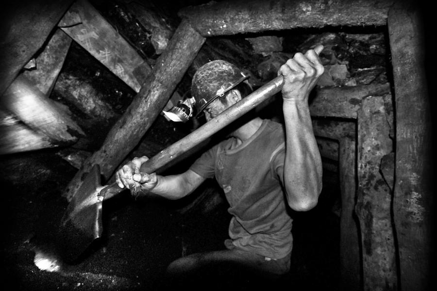Cleaning The Coal Face Chinese Style Photograph by Marko Moudrak Pixels