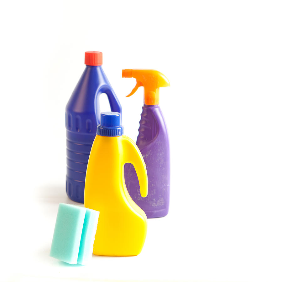 Bottle Photograph - Cleaning by Tom Gowanlock