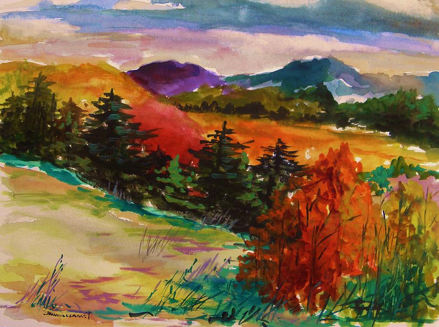 Clearing Over the Valley Painting by John Williams