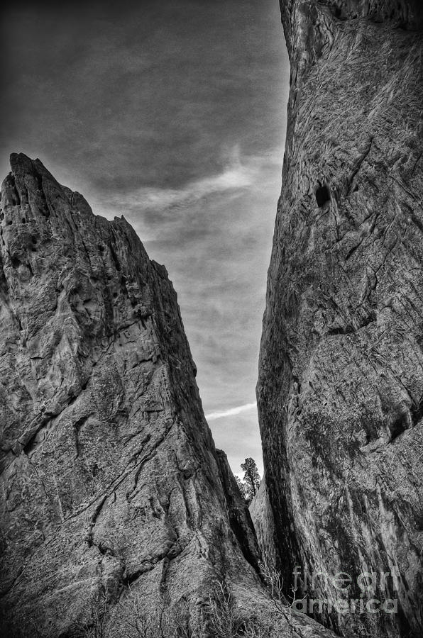 Cleft of the Rock II Photograph by David Waldrop