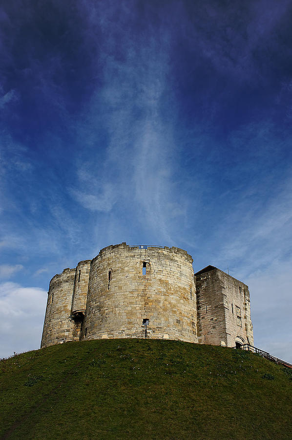 Castle Photograph - Cliffords Tower by Graham Parry Castle Photograph - Cliffords Tower by Graham Parry
