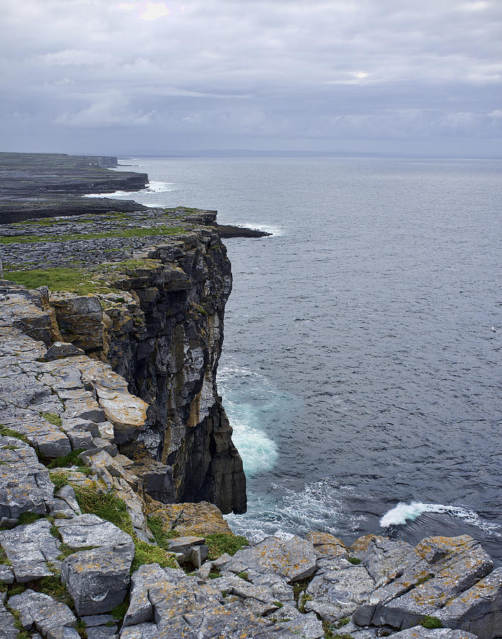 Cliffs of Inishmore Photograph by Hugh Smith