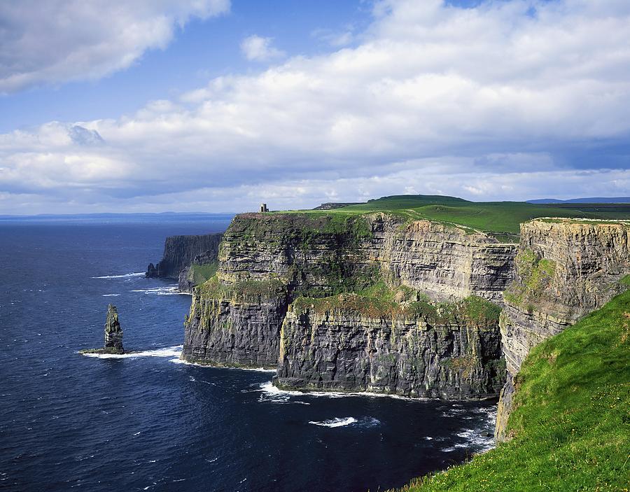 Landscape Photograph - Cliffs Of Moher, Co Clare, Ireland by The Irish Image Collection 