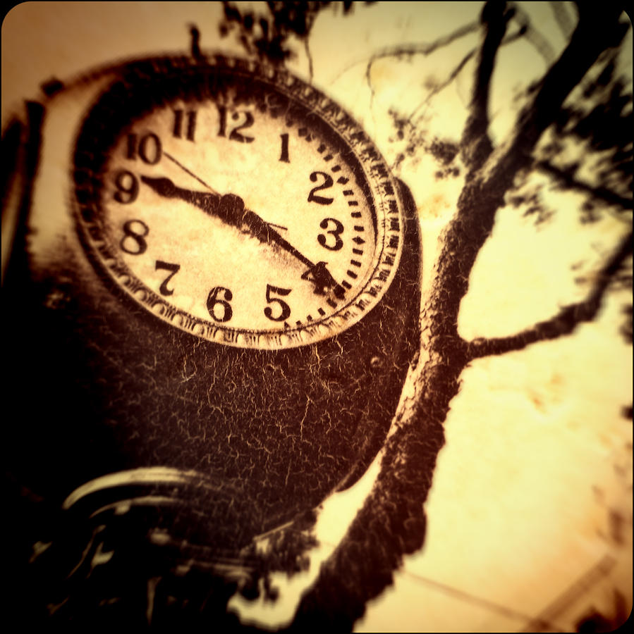 Clock in San Francisco  Photograph by Susan Stone