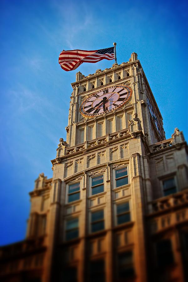 Clock Tower in Downtown Jackson 2 Photograph by Jim Albritton