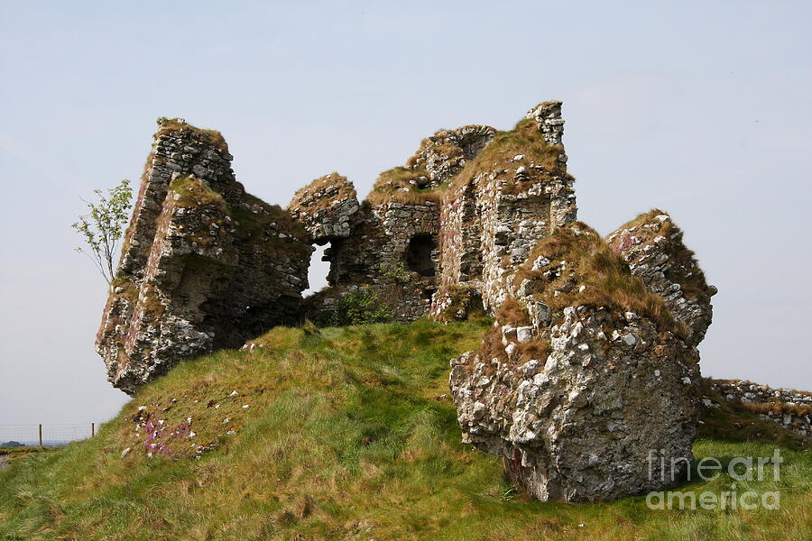 Clonmacnoise Castle Ruin - Ireland Photograph by Christiane Schulze Art And Photography