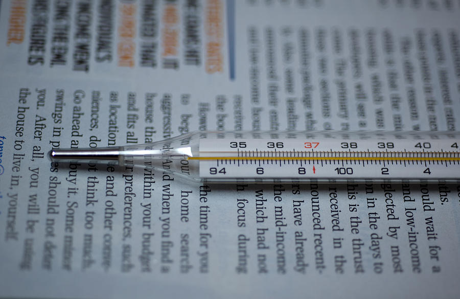 Close up of a thermometer Photograph by Ashish Agarwal