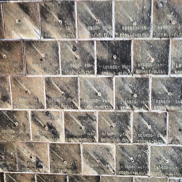 Space Photograph - Close Up Of Tiles On #nasa #space by Simon Prickett