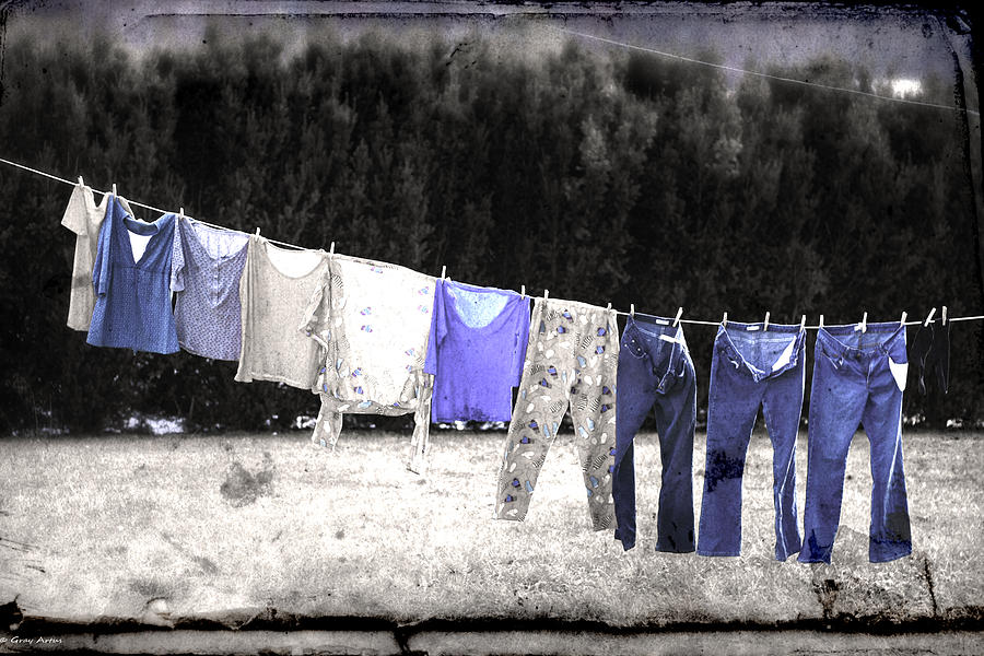 Clothesline  Photograph by Gray  Artus
