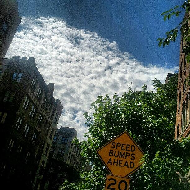 New York City Photograph - #cloud #bumps #ahead #pelham Parkway by Radiofreebronx Rox