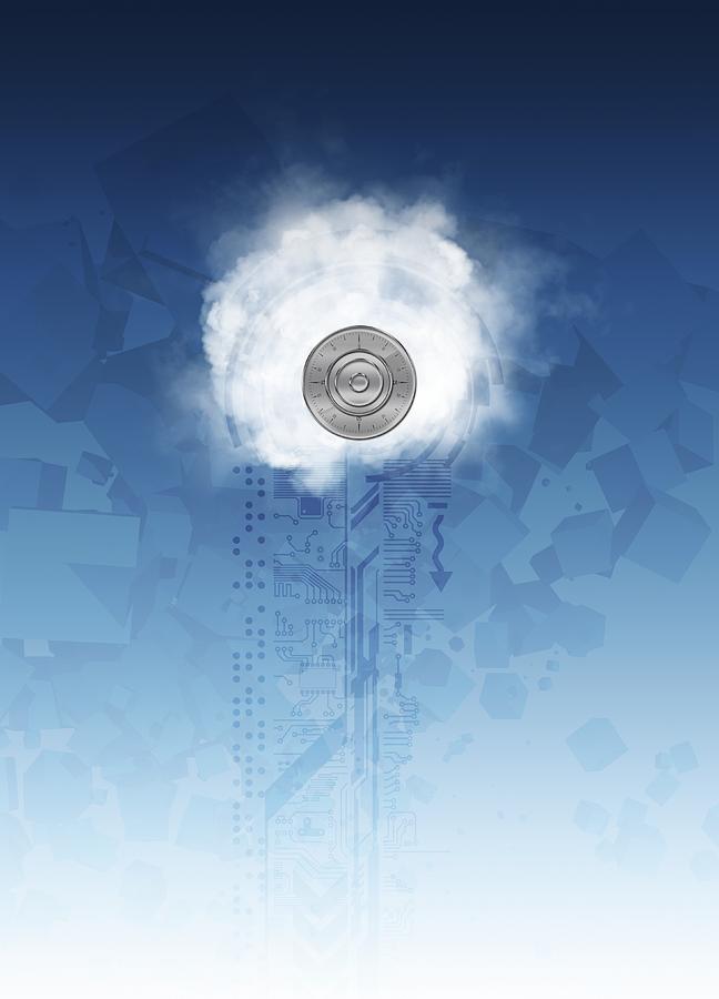 Cloud Computing, Conceptual Artwork Digital Art by Victor Habbick Visions