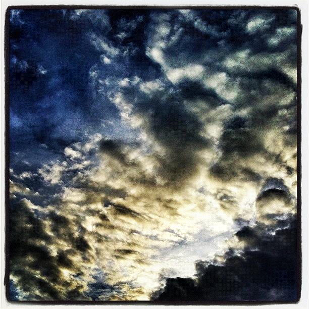 Snapseed Photograph - Cloud Porn - Pre Isaac by Dave Edens