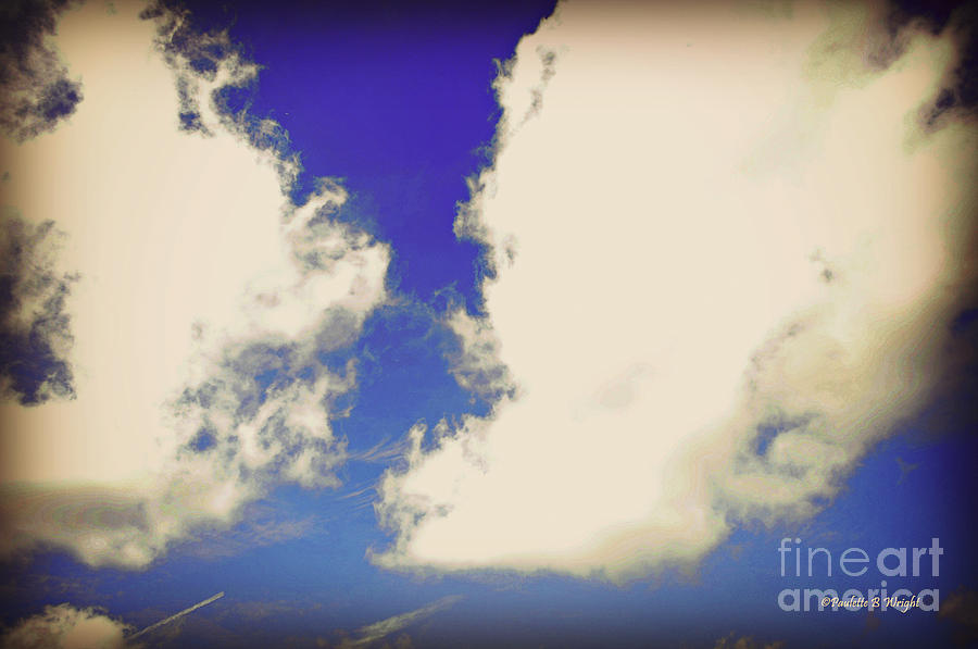 Houston Photograph - Clouds-10 by Paulette B Wright