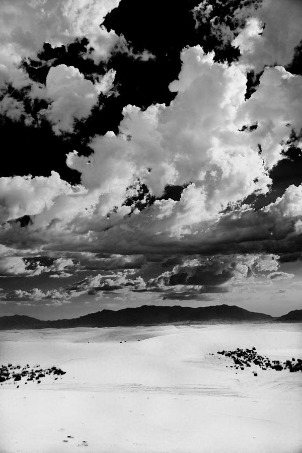 Clouds Above White Sands Photograph by Ralf Kaiser