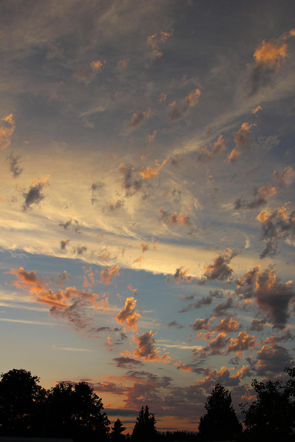 Sunset Photograph - Clouds at Sunset 3 by Jason Carroll