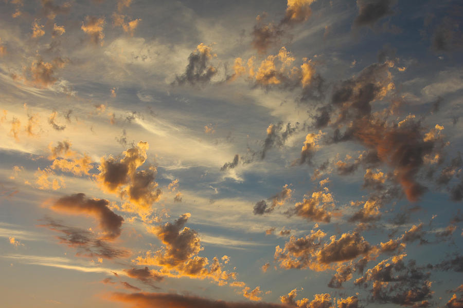 Sunset Photograph - Clouds at Sunset 4 by Jason Carroll