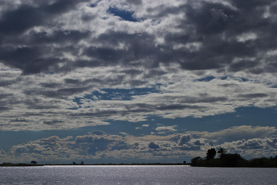 Clouds Chobe River  Photograph by David Kleinsasser