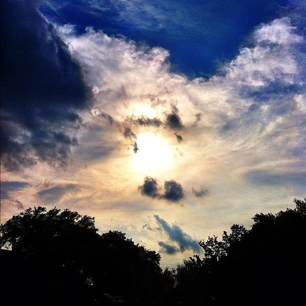 Austin Photograph - #clouds #heaven #austin #texas #sky by Amanda Max