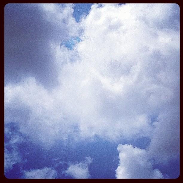 Nature Photograph - Clouds! #instagram #sexy #nature by Amanda Howell