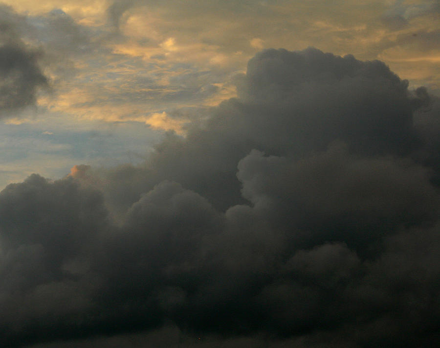 Clouds Photograph by Karen Harrison Brown