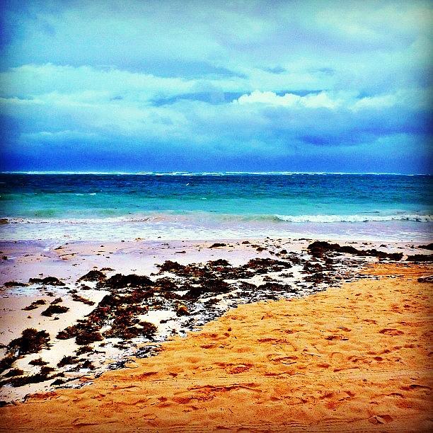 Cool Photograph - #clouds #ocean #water #beach #sand by Bex C