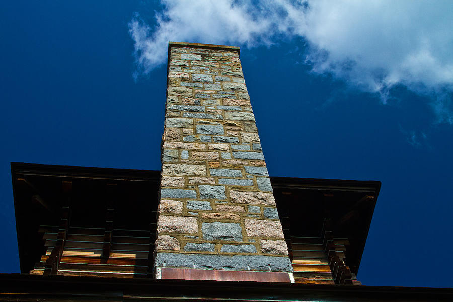 Clouds over Chimney Photograph by Karol Livote