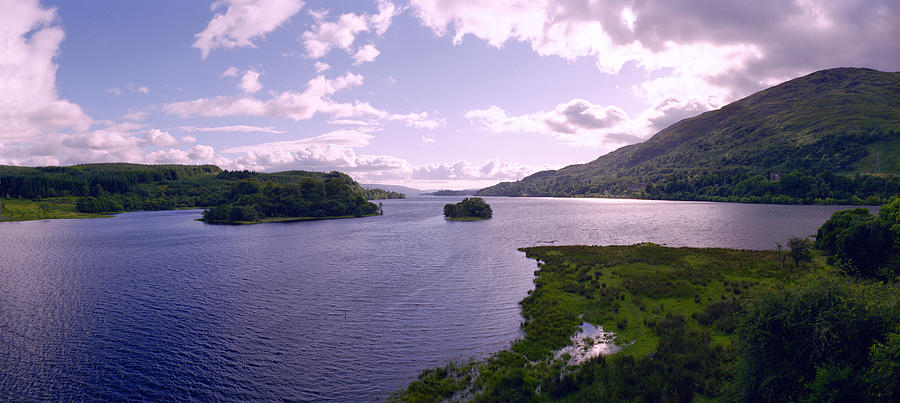 Clouds over Loch Awe Photograph by Jan W Faul