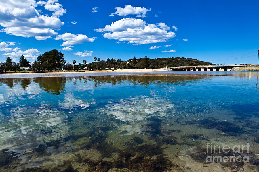 Nature Photograph - Clouds over Narrabeen Lake by John Buxton