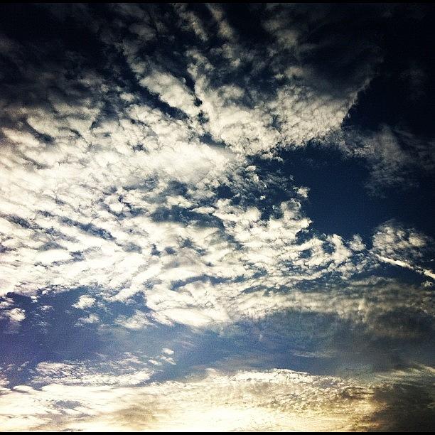 Beautiful Photograph - #clouds #porncloud #sky #blue #instago by Mohamed Shafy
