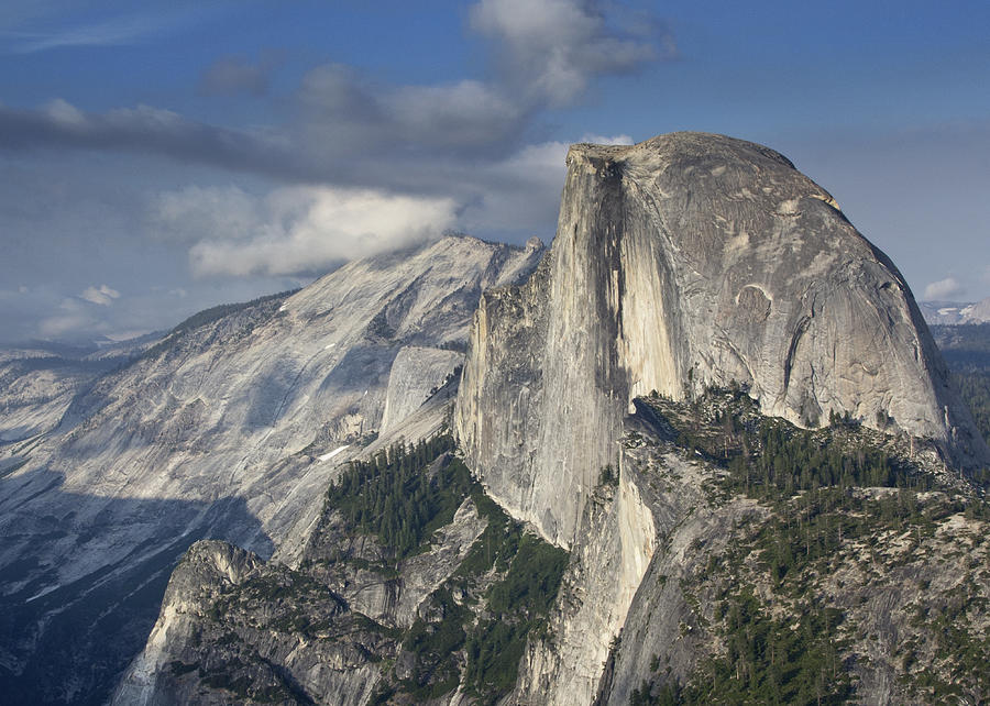 clouds rest to half dome