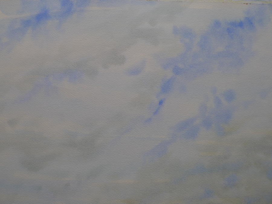 Clouds VII - Soar Painting by Joel Deutsch