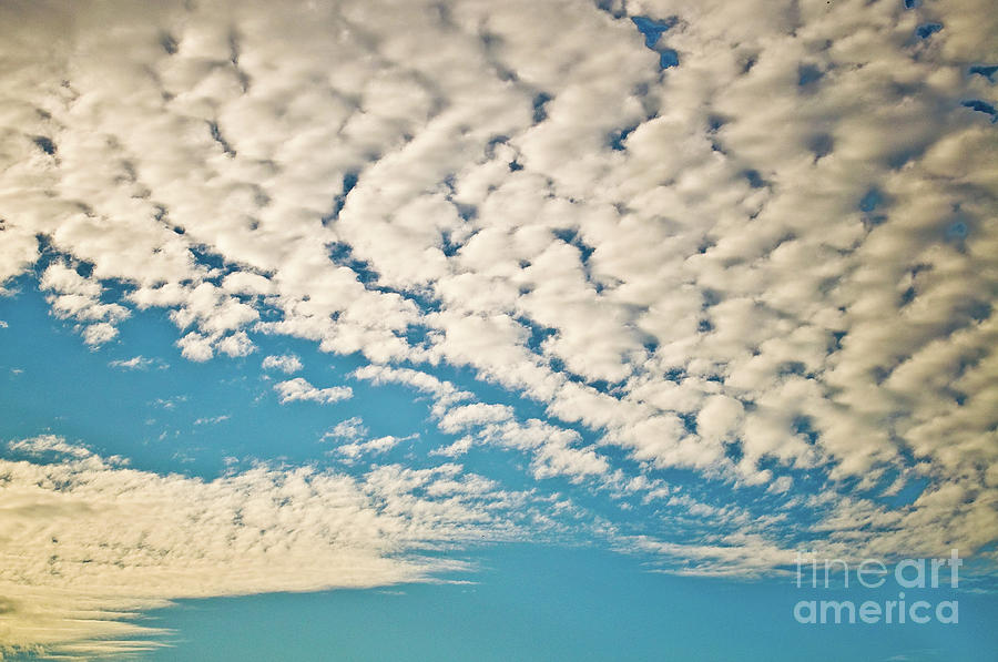 Clouds1a Photograph by Frances Ann Hattier