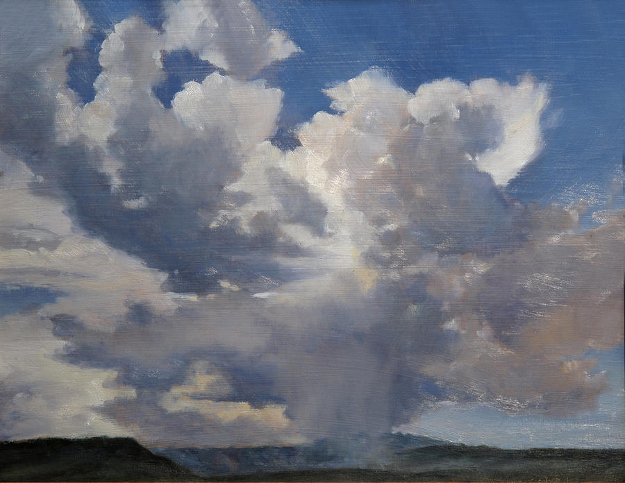 Cloudscape Painting by Victoria Broyles
