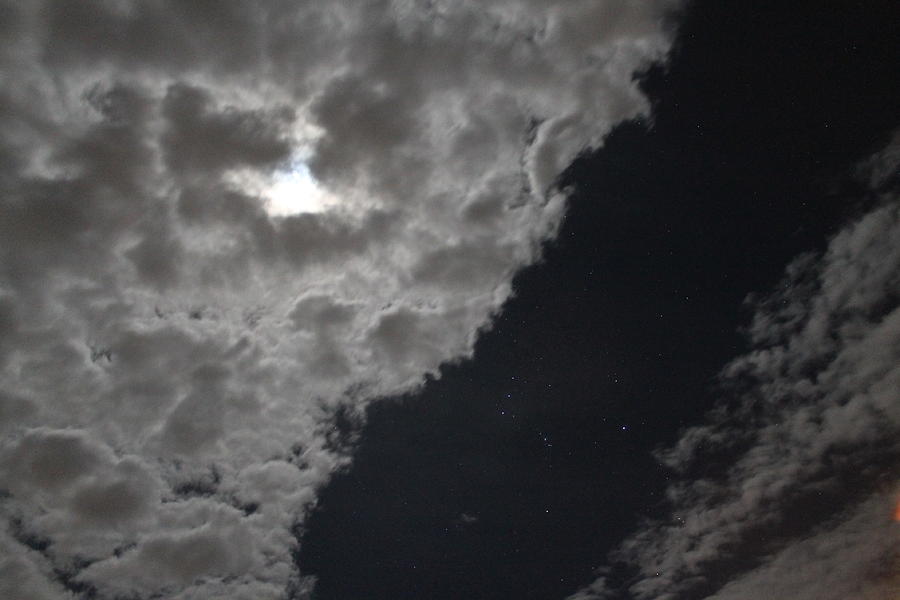 Cloudy Moonlit Night Photograph By Ralph Hecht Fine Art America 