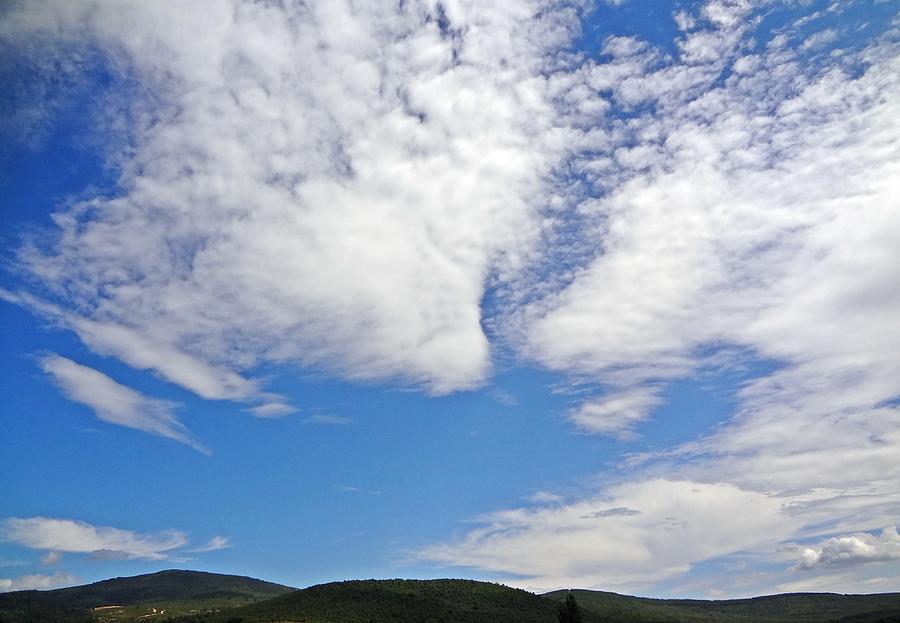 Cloud Photograph - Cloudy Sky by Necati Cil