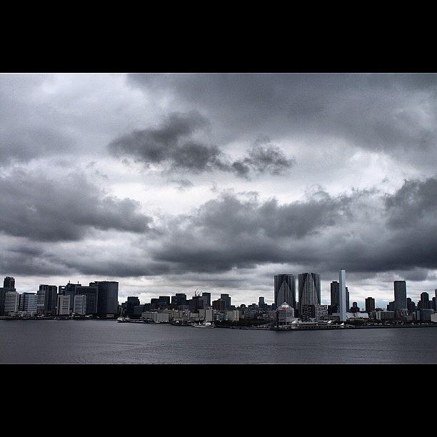 City Photograph - Cloudy Tokyo by Julianna Rivera-Perruccio