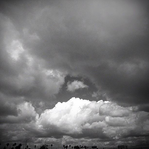 Cloudscape Photograph - Cloudy With A Chance Of Awesome by S Michelle Reese