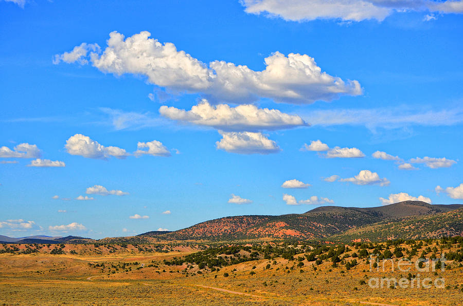 Cloudy Wyoming Sky Photograph by Donna Greene