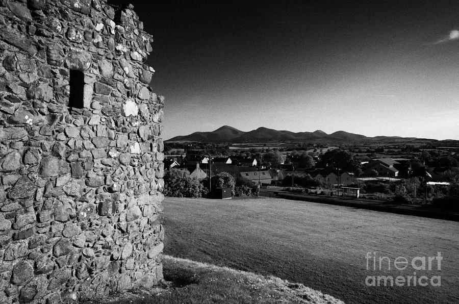 Castle Photograph - Clough Castle County Down Northern Ireland by Joe Fox