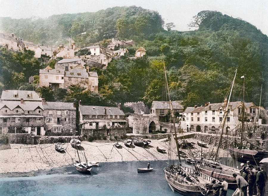 Clovelly - England - Harbor Photograph by International  Images