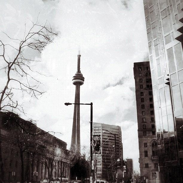 Toronto Photograph - Cn Tower Torontoentero by Vicente Marti