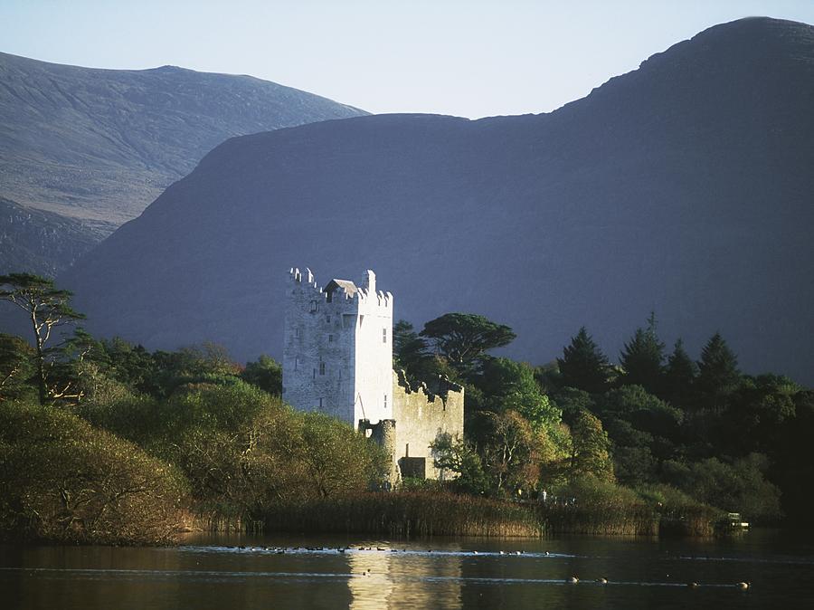 Co Kerry, Killarney, Ross Castle Photograph By The Irish Image Collection