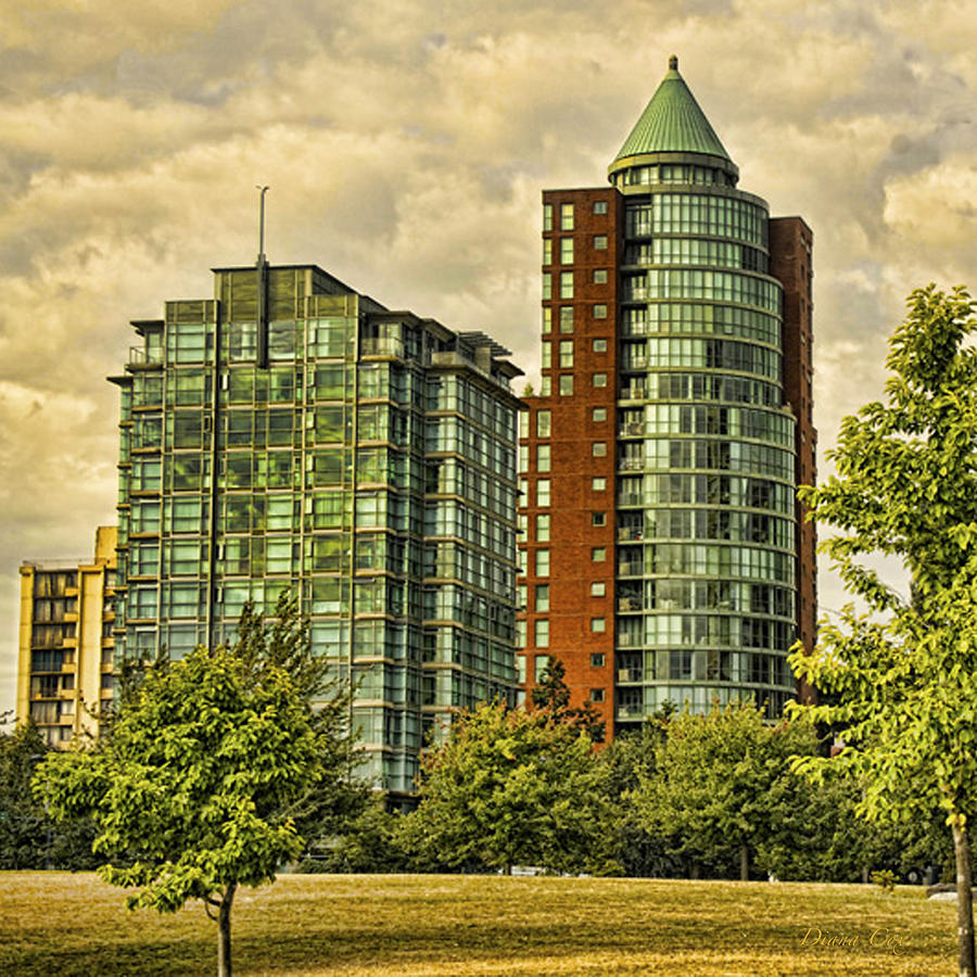 Coal Harbour Condos Photograph by Diana Cox Fine Art America