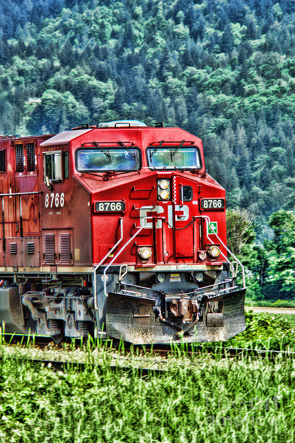 Coal Train HDR Photograph by Randy Harris
