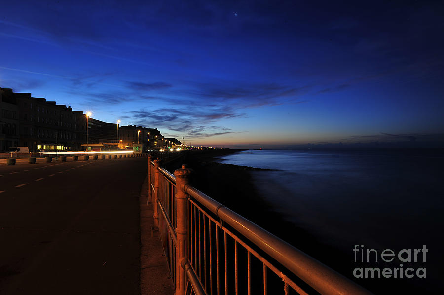 Coastal town at night Photograph by Bryan Pereira - Fine Art America