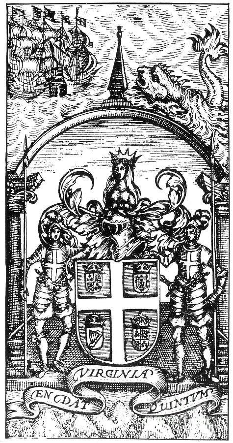 Coat Of Arms, 1624 Photograph by Granger