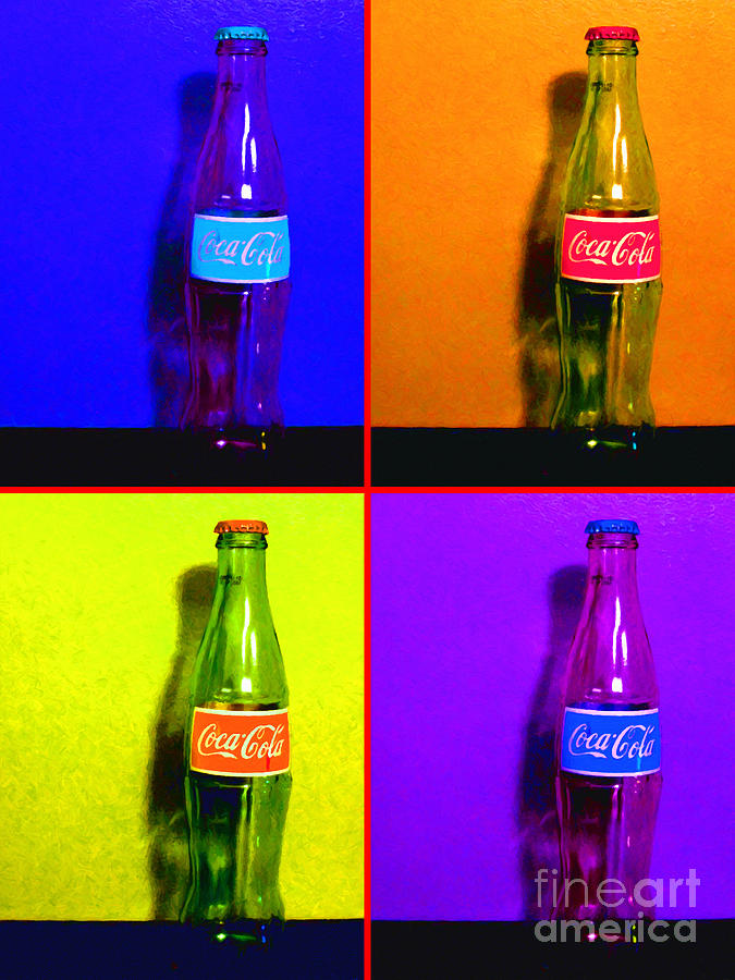 Coca-Cola Coke - Painterly - Four Photograph by Wingsdomain Art and ...