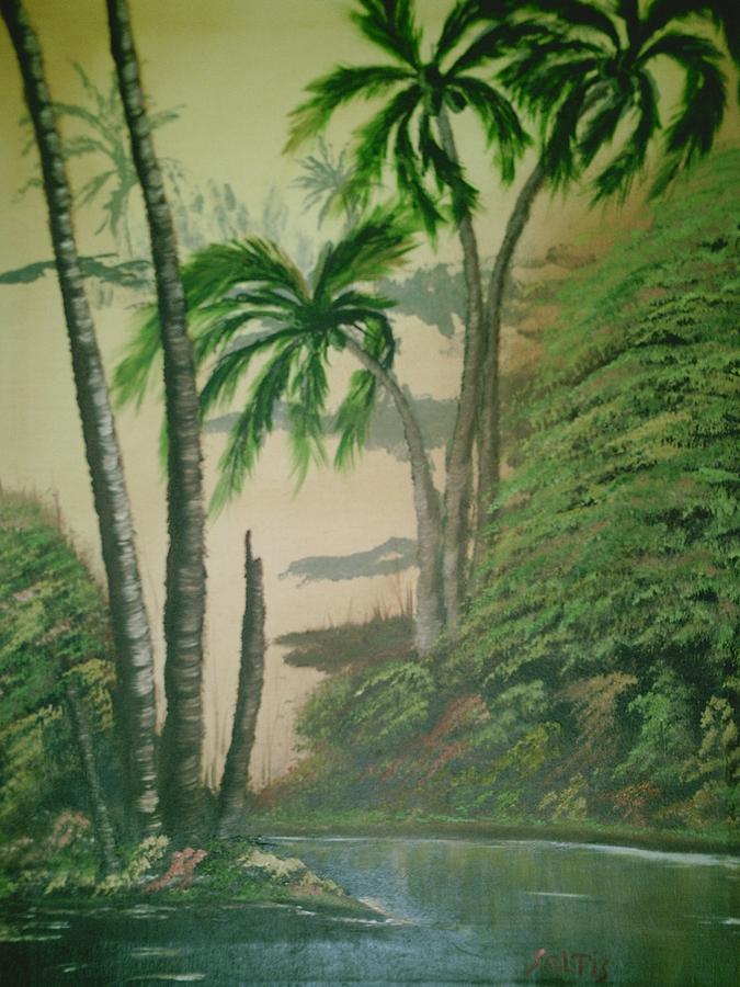Coconut Grove Painting by Jim Saltis